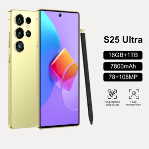 Teléfono s25 ultra 5G de doble tarjeta SIM, versión desbloqueada, pantalla de alta definición 2K con protección para los ojos, gran éxito de ventas. - Product Image 5