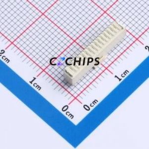 W1001130-15PW2431 Wire-to-Board Pin Header SMD,P=1mm Connector 1x15P 1mm Vertical Mount SH - Product Image 2