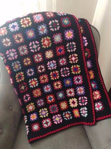 Manta <span class=keywords><strong>de</strong></span> <span class=keywords><strong>ganchillo</strong></span> suave para sofá, cubrecama cuadrado <span class=keywords><strong>de</strong></span> la abuela, <span class=keywords><strong>de</strong></span> punto <span class=keywords><strong>de</strong></span> retales, W5302, novedad <span class=keywords><strong>de</strong></span> 2023 - Product Image 5