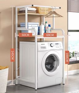 Usine de gros usage domestique <span class=keywords><strong>pas</strong></span> <span class=keywords><strong>cher</strong></span> étage blanc <span class=keywords><strong>Machine</strong></span> <span class=keywords><strong>à</strong></span> <span class=keywords><strong>laver</strong></span> Rack de stockage avec <span class=keywords><strong>étagère</strong></span> <span class=keywords><strong>à</strong></span> 2 niveaux - Product Image 4