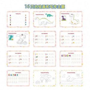 El Mejor Regalo para Niños en Edad Preescolar, Libro de Actividades de Aprendizaje Multifuncional con Pegatinas, Primer Libro de Actividades Educativas Tempranas - Product Image 4