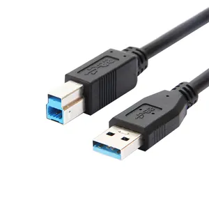 Usb 2.0 3.0 הארכת כבל עם אות מגבר שבבים USB זכר ל-b זכר USB כבל מדפסת סורק