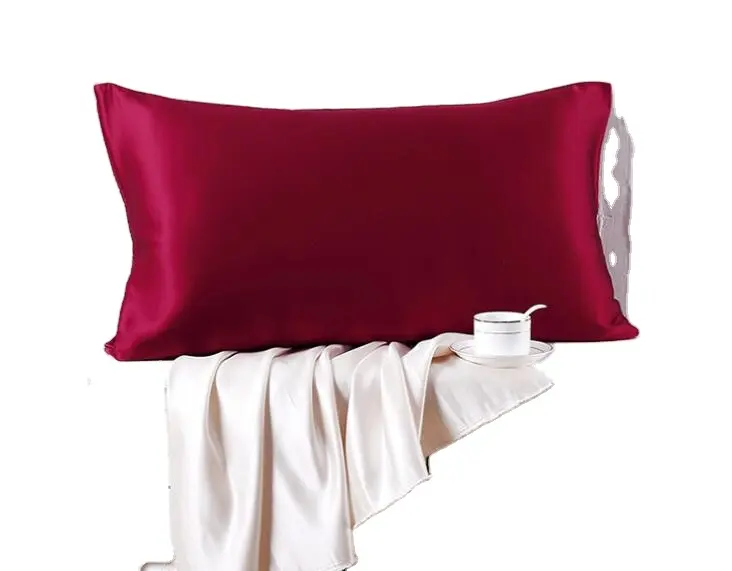 Wholesale Customized Color New Envelope 16ミリメートル100% Pure Mulberry Silk Pillowcases Soft Satin Pillow Case