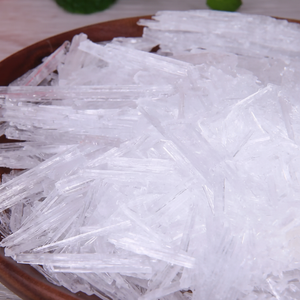 คริสตัลเมนทอลเปปเปอร์มินต์ธรรมชาติเกรดอาหารสำหรับขายส่ง ใช้ในซาวน่า วัตถุเจือปนอาหาร แต่งกลิ่นและรสชาติ เครื่องสำอาง แชมพู - Product Image 2