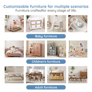 Ensemble de Meubles de <span class=keywords><strong>Chambre</strong></span> à <span class=keywords><strong>Coucher</strong></span> Complet de Luxe 2025, Design Moderne en Bois avec Lit Double King Size - Product Image 5