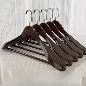 Porte-manteau en bois massif personnalisé magasin de vêtements d'hôtel présentoir de vêtements hommes femmes antidérapant pantalon <span class=keywords><strong>angers</strong></span> vente en gros - Product Image 6