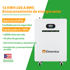 Dawnice 20Kwh Lithium <b>Battery</b> De 51.2V 20Kwh <b>48V</b> Home Energy Storage System 51.2V 400Ah Solar <b>Batteries</b> With Bms - Product Image 4