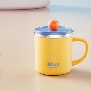Caneca Térmica de Aço Inoxidável 304 com Parede Dupla Antiescaldante e Tampa, Ideal para Café e Chá, Perfeita para Casa, Escritório, Dormitório e Presente de Aniversário - Product Image 2