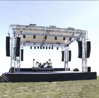 Offre Spéciale : Système de Treillis Scénique en Aluminium pour Événements Extérieurs et Festivals, avec Connecteurs Spigot, pour Éclairage et Affichage Scénique