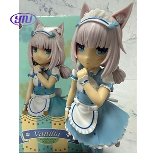 Figurines d'anime en PVC de dessins animés japonais, 2 styles, 18 cm, Cos, mignonnes figurines d'animaux, chat, chocolat, servante, filles sexy, <span class=keywords><strong>manga</strong></span> - Product Image 4