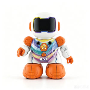 Elegante Robot de Plástico con Control Remoto, Programable, Estilo Espacial, Automático, Multimodo, con Melodía y Baile, Modelo para Niños - Product Image 3
