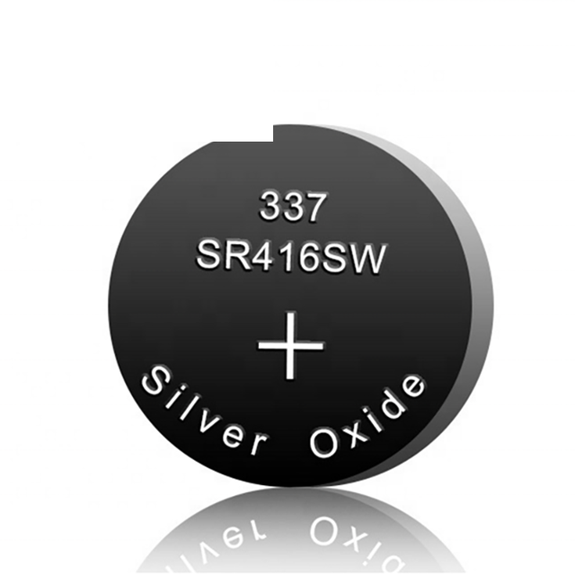 Compact SR416SW 337 Silver Oxide Button Cell Primary Battery for Small Devices 337 Silver Oxide Button Cell for Small Devices