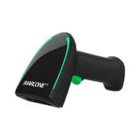 Scanner de codes-barres 2D filaire haute vitesse avec lumière LED Interface USB Bluetooth et COM facile à utiliser pour la numérisation industrielle en stock