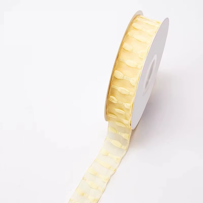 Jaune crème 2,5 cm* 9 m