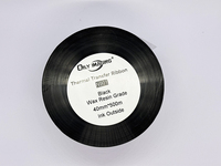 Pita Resin Lilin Industri N901 TTR 33mm X 500m untuk Label Komponen Elektronik dan Identifikasi Produk