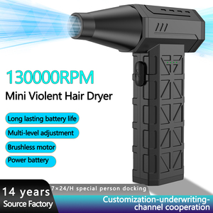Electric Air <b>Duster</b> for Car <b>Cleaning</b> Mini Violent Turbo Fan 130000RPM Battery Powered Cordless Air Blower With Brushless Motor - Product Image 1
