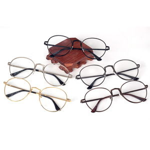 Maidis <b>Round</b> Metal Eyeglasses <b>Frames</b> Full <b>Frame</b> Blue Light Protection Unisex College Style Fashion Trend - Product Image 4