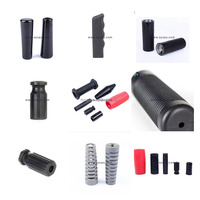 Fabricant professionnel ODM/OEM, moulage sur mesure, poignée en caoutchouc antidérapant EPDM, poignée en silicone, poignée en caoutchouc pour guidon