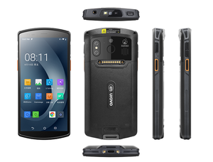 เครื่องอ่านบาร์โค้ดแบบพกพา DT50S ทนทาน หน้าจอ 5.7 นิ้ว รองรับบาร์โค้ด 2 มิติ พร้อม WiFi/NFC GPS/GLONASS ระบบระบุตำแหน่ง กล้อง 5MP+13MP มาตรฐาน IP65 รองรับไมโครเอสดี <span class=keywords><strong>256GB</strong></span> - Product Image 2