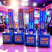 Machine d'arcade de boxe Baihui à monnayeur, double joueur, en métal, avec mesure de force, 110/220V