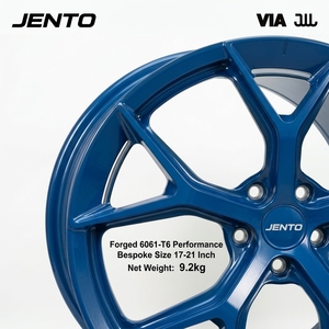 Rines de Aleación Forjados Personalizados 6061 T6 en Azul Brillante con Diseño en Y para <span class=keywords><strong>Tesla</strong></span> <span class=keywords><strong>Model</strong></span> 3 Y <span class=keywords><strong>S</strong></span> Plaid, Nuevos y Hechos a Medida - Product Image 2