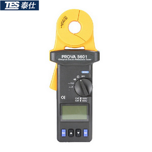 Medidor Digital de Resistencia de Tierra Tes Taishi Prova 5601, Tipo Abrazadera, 30A CAT III 300V CAT II 600V - Product Image 2