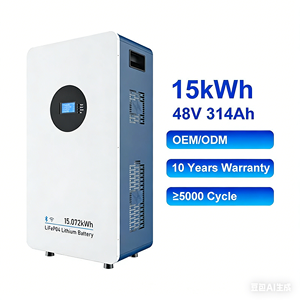 ระบบจัดเก็บพลังงานในครัวเรือนแบบออลอินวัน แบตเตอรี่ลิเธียมไอรอนฟอสเฟต 48V 300Ah 15kWh 5000 รอบการใช้งาน ระบบไฮบริดกริดโซลาร์ - Product Image 3