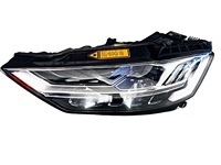 Phares Audi A8 haut de gamme 2019-2022 Laser LED Matrix D5 S8 A8L Température de couleur 6000K État neuf 12V Remplacement 4000 Lm