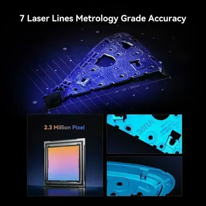 Creality CR-Scan 3D NIR ระบบติดตามหลายเส้น ความแม่นยำ 0.02 มม. 60FPS ป้องกันการสั่นไหว ติดตามสี 24 บิต Creality 3D CR-Sc - Product Image 4