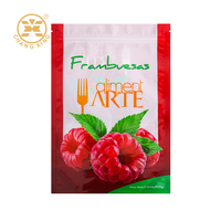 Gezonde Snack Stand-up Resealable Pouches voor Gedroogd Fruitmix en Frambozenchips, Verpakkingen met Aangepast Logo