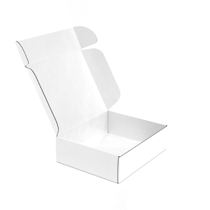 Nhà máy tùy chỉnh kích thước Logo bán buôn in trắng nhỏ gửi thư vận chuyển giấy các tông sóng đồ trang sức bao bì hộp - Product Image 4