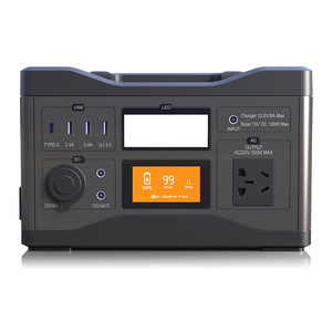 Solar power emergency power UPS 220V portable power bank Multi-function energy storage 500W - Product Image 3