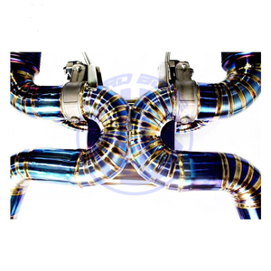 Escape Valvetronic de titanio para sistema trasero Cat para tubos de escape de rendimiento Premium McLaren 720S - Product Image 4