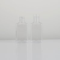 Flacon vide en PET de 30 ml avec bouchon à vis pour sérum à la niacinamide, soin des yeux, échantillon, vente en gros