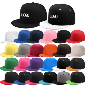 Cappellino da Baseball Americano con Visiera Piatta, 6 Pezzi, Unisex, per Esterni, Protezione Solare, Personalizzabile con Logo Stampato o Ricamato, 100% - Product Image 1