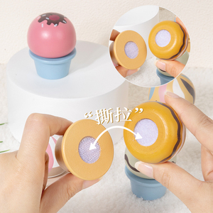 Giocattoli in Legno Colorati a Forma di Cupcake e Gelato, Set da Finta Cucina <span class=keywords><strong>per</strong></span> <span class=keywords><strong>Bambine</strong></span>, <span class=keywords><strong>Gioco</strong></span> <span class=keywords><strong>per</strong></span> Feste del Tè - Product Image 3