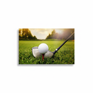 Sleek Printed Canvas Artwork - Modern Golf Wall Art for Man Cave Decor,<b>WRAPPED</b> CANVAS - Product Image 2