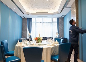 Muri operabili del telaio della scuola moderna dell'aula che fa scorrere il muro divisorio mobile che passa il magazzino della porta della palestra melammina altamente - Product Image 4