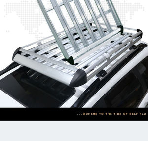 Barras Transversales de Aleación de Aluminio para Techo de Auto, SUV Todoterreno, con Capacidad de 41KG-50KG, Instalación sin Perforaciones, Envío Directo - Product Image 5