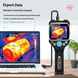 กล้องถ่ายภาพความร้อนอินฟราเรดความละเอียดสูง 20Hz พร้อมพาเลทสีหลายเฉดแบบพกพา - Product Image 6