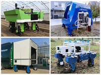Semoir robotisé agricole à cadre réglable, machine de désherbage au laser pour la plantation de cultures