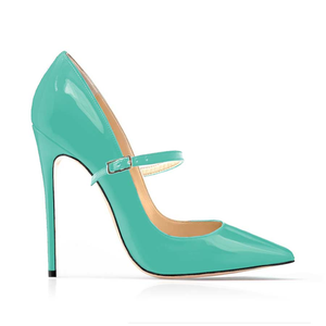 <span class=keywords><strong>Décolleté</strong></span> Vernice Glicine 2026 con Cinturino a Fibbia, Punta Affusolata e <span class=keywords><strong>Tacco</strong></span> a Spillo, Scarpe da Ufficio da Donna - Product Image 1