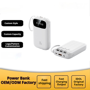 Batterie externe portable d'urgence mini 10000 mAh Type-C à prix d'usine avec affichage LED et charge rapide – Le cadeau idéal - Product Image 1