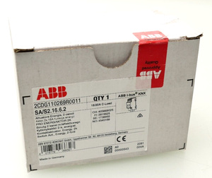 SA/S2.16.6.2 2CDG110269R0011 KNX Switch Actuator for Building Control Load Switching - Product Image 1
