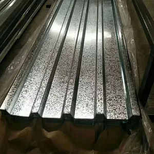 Steel Sheet Iron Roofing Gi Corrugated Metal Coated Galvanized Roof High-strength Steel Plate Corrugated Steel Roofing Sheet