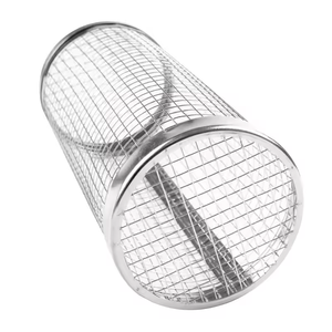 Grille <span class=keywords><strong>de</strong></span> <span class=keywords><strong>barbecue</strong></span> robuste à tissage <span class=keywords><strong>de</strong></span> précision pour un chauffage uniforme, avec crochet et fourchette, pour usage commercial en restaurant, magasin <span class=keywords><strong>de</strong></span> <span class=keywords><strong>barbecue</strong></span> et cuisine - Product Image 3