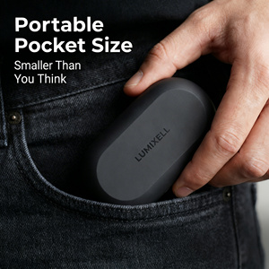 Ensemble de feux avant et arrière pour vélo super lumineux 300LM, 5 modes, portable, avec étui rechargeable USB-C, IPX5, pour la conduite nocturne - Product Image 4