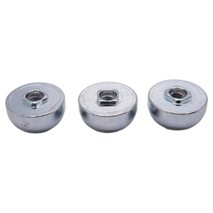 Производитель поставляет полированные 304 из нержавеющей стали купольные гайки, никелированные полусферические гайки с оцинкованной нитью м3 - Product Image 2