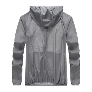 Wholesale Men and <strong>Women</strong> UV protection Waterproof Reflective Running <strong>Jacket</strong>, <strong>Lightweight</strong> Cycling <strong>Jacket</strong>, Sports <strong>Jacket</strong> with Hood - Product Image 3