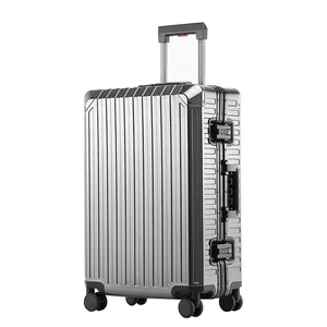 <span class=keywords><strong>Maleta</strong></span> de Mano para Niñas de Aleación de Aluminio y Magnesio con Candado, Impermeable y Ligera, con Ruedas para Viajar - Product Image 3